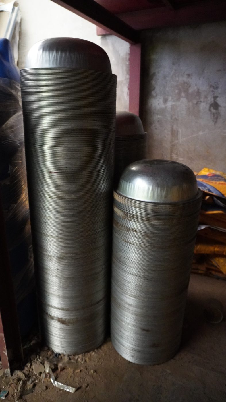 GI Tasla & Buckets — Building Essentials